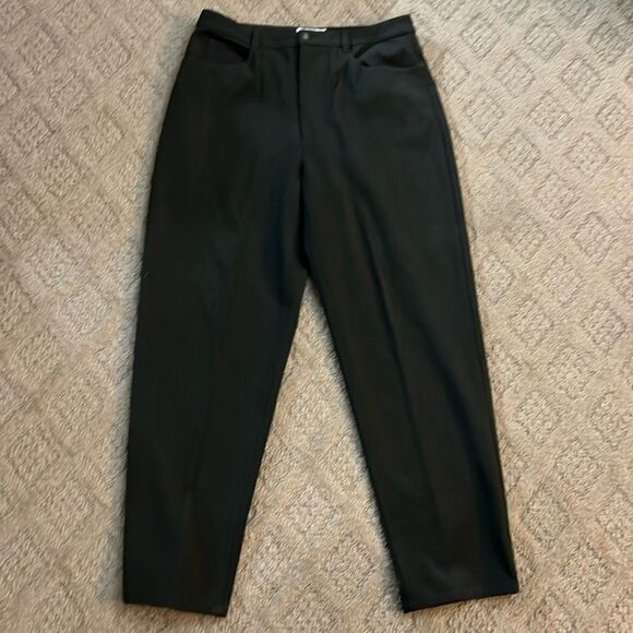 Talbots Petites Flat Front Stretch Pants Size 8P - Picture 1 of 8